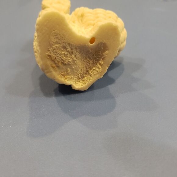 Vintage Salt Stone Terrier Dog with Basket - Picture 6 of 12